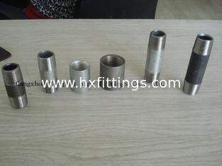 China BSP Taper Extended Nipples Thread an jedem Ende, hohl nach BS 1387. Schwarz fournisseur