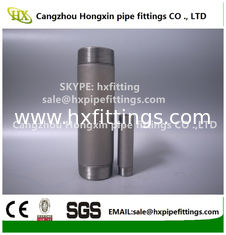 China Schuss Blasting Astm ANSI B1.20.1 Rohrbrustwarze aus Kohlenstoffstahl, Fassbrustwarze, SCH40, SCH80 fournisseur