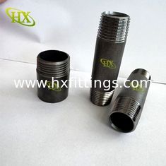 China ANSI B1 20.1, SCH80 schwarze Stahlrohr Brustwarze mit NPT-Faden fournisseur