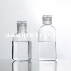 China Kunststoffmaterial und PET-Kunststoffart Transparente Kunststoffflasche mit Klappdeckel fournisseur