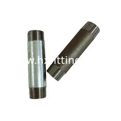 China 1/2-8 Schwarze und galvanisierte Rohrbrustwarzen aus Kohlenstoffstahl für Rohrmöbel fournisseur