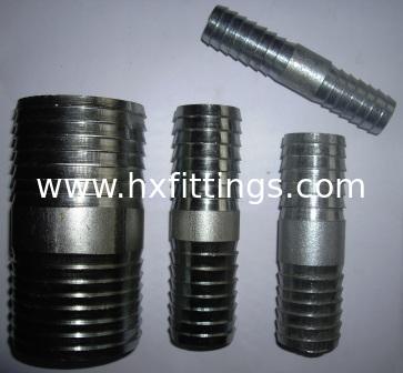 Black DIN2986 hose nipples,custom steel hose nipples