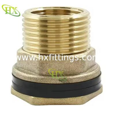 Brass pipe fittings brass plumbing fitting female thread tee 3/8-2" copper pipe tee factory price-Hongxin.