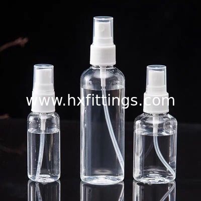 empty shampoo shower gel bottle plastic clear PET bottle 500Ml foaming wash soap hand sanitizer pump bottle with pump