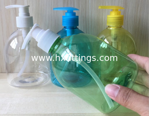 500ml PET bottle with pump color customized