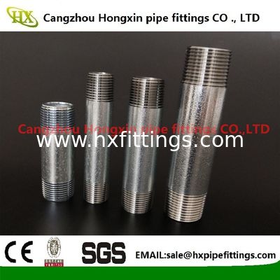 Branded Pipe Fitting Connector Carbon Steel Pipe Fittings Hose Nipples steel pipe nipples