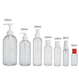 250 ml Plastik-PET-Shampoo leere Flasche mit Pumpe fournisseur