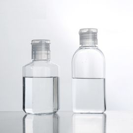 Kunststoffmaterial und PET-Kunststoffart Transparente Kunststoffflasche mit Klappdeckel fournisseur