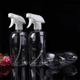 Leere 500 ml klare PET-Plastik-Shampoo-Flasche mit Handspüllotion fournisseur