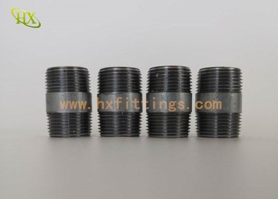 Hydraulik-Langnippel aus Kohlenstoffstahl, BSP-NPT-Außengewinde, verzinkte Stahlfittings, Außengewinde-Rohrnippel fournisseur